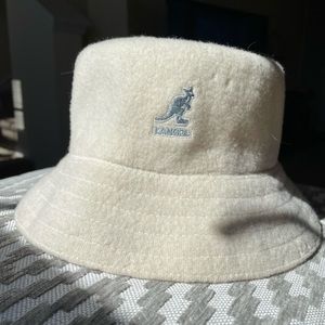 Vintage Kangol Blue Bucket Hat Size Large